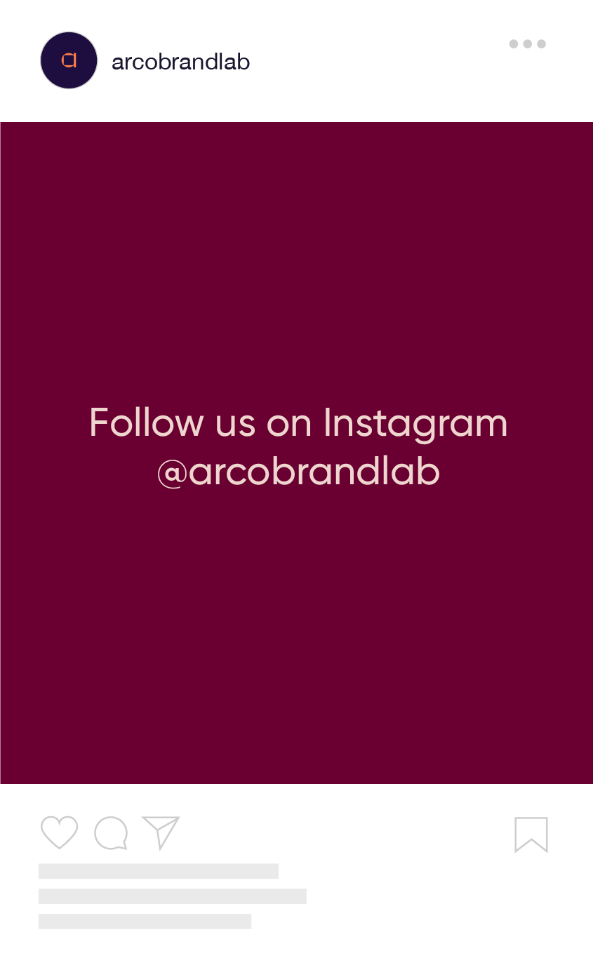 Arco Brand Lab på Instagram